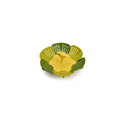 45030 Bloom Folding Steamer Basket for Vegetables Green
