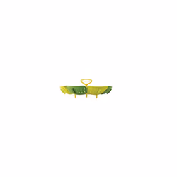 45030 Bloom Folding Steamer Basket for Vegetables Green