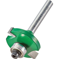 Trend C145X1/4TC Craft Pro 1/4" Shank One Piece Slotting Router Cutter Bit-C145X1/4TC-Diameter 31.8mm Cutting Length 6.3mm Bearing 12.7mm Tungsten