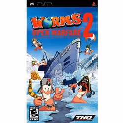 THQ Worms: Open Warfare 2, PSP, PlayStation Portable (PSP), Multiplayer mode, E10+ (Everyone 10+)