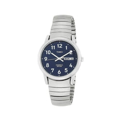 Timex Easy Reader Watch with Dial Analogue Display and Stainless Steel Bracelet