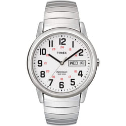 Timex T20461 Mens Easy Reader Watch with Stainless Steel Strap