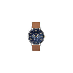 Tw2R29100, Timex Unisex Southview 41Mm Multifunction Leather Strap Watch