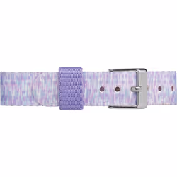 Timex Girls TW7C12200 Time Machines Purple/White Sport Elastic Fabric Strap Watch