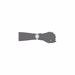 Timex Women's Easy Reader 30mm Watch - Silver-Tone Case White Dial with Light Blue Leather Strap