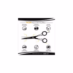 FacÃ³n Professional Razor Edge Barber Hair Cutting Scissors/Shears  Japanese Stainless Steel  6.5 Length  Fine Adjustment Tension Screw  Salo