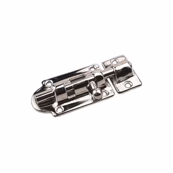 222522-1 2-0.87 in. Chrome Brass Barrel Bolt