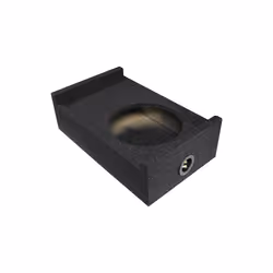 Single 10 in. Universal Downfire or Behind the Seat Emplty Enclosure