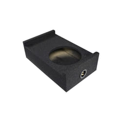 Single 10 in. Universal Downfire or Behind the Seat Emplty Enclosure