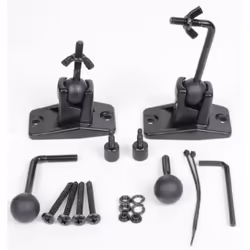 VideoSecu Speaker Wall Ceiling Mount Bracket One Pair for Universal Sa