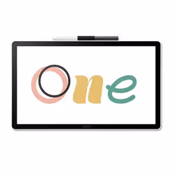 Wacom One 14 graphic tablet Black, White 2540 lpi 309 x 174 mm USB - Additional view 4