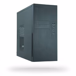 Chieftec HO-11B, Tower, PC, Black, micro ATX, SECC, 14 cm