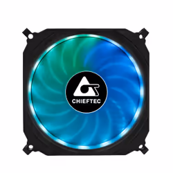 Chieftec CF-3012-RGB computer cooling system Computer case Fan 12 cm Black - Additional view 8