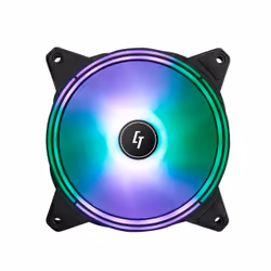 Chieftec NF-1225RGB, Fan, 12 cm, 1600 RPM, Black