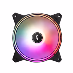 Chieftec NF-1225RGB computer cooling system Computer case Fan 12 cm Black 1 pc(s)