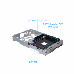 Chieftec BE-10B-300 computer case Small Form Factor (SFF) Black 300 W - Additional view 8