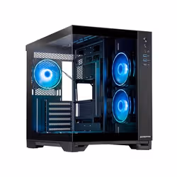 Chieftec Visio GM-30B-TG-OP schwarz Tempered Glass x 2 Cube Black - Additional view 2