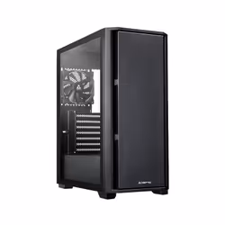 Chieftec AS-02B-TG-OP, Midi Tower, PC, Black, ATX, micro ATX, Mini-ITX, Multi, 16.5 cm