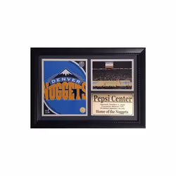 Encore Brandz 753466145494 Denver Basketball PepsiCenter Celebration 12'x18' Double Frame