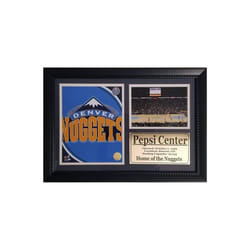 Encore Brandz 753466145494 Denver Basketball PepsiCenter Celebration 12&apos;x18&apos; Double Frame