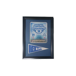 Encore Brandz 753466170724 Duke Blue Devils Basketball 2010 National Champions 12x18 Pennant Frame