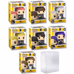 POP BTS Funko Pop BTS Butter Set of 7 Funko Pop| - RM J-Hope Suga Jimin Jin Jung Kook & V 7 Set (Bundled with EcoTek Pr ...