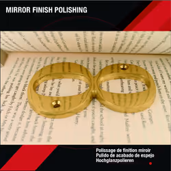 ZhongWang Hardware ZW-A100 4 Inch Bright Brass House Number 8/ZhongWang Hardware ZW-A100 Casa de lat?n brillante de 4 pulgadas N?mero 8