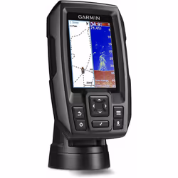 Garmin 010-01550-00 Striker 4 with Transducer, 3.5" GPS Fishfinder with Chirp Traditional Transducer