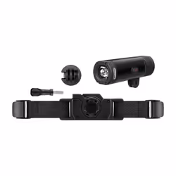 Garmin Varia UT 800, Headband flashlight, Black, IPX7, 800 lm, High, Low, Medium, 33.5 mm
