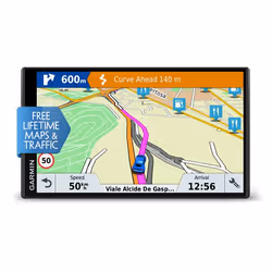 Garmin DriveSmart 61 LMT-S navigator Fixed 17.6 cm (6.95") TFT Touchscreen 243 g Black