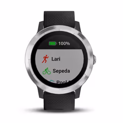 Garmin Vivoactive 3 Smart Watch (010-01769-A0) - Black & Stainless