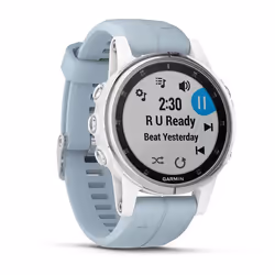 Garmin fēnix 5S Plus 3.05 cm (1.2") MIP 42 mm Digital 240 x 240 pixels White Wi-Fi GPS (satellite)