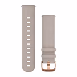 Garmin 010-12691-07, Band, Suede, Rose gold, 20 mm