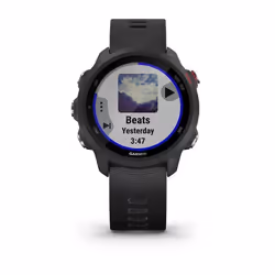 Garmin Forerunner 245 Music 3.05 cm (1.2") MIP 30 mm Digital 240 x 240 pixels Black Wi-Fi GPS (satellite)