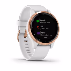 Garmin vívoactive 4s 2.79 cm (1.1") 40 mm 218 x 218 pixels Touchscreen Rose gold Wi-Fi GPS (satellite)