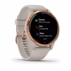 Garmin Venu AMOLED 43 mm Digital 390 x 390 pixels Touchscreen Rose gold Wi-Fi GPS (satellite)