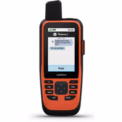Garmin 86i Marine handheld GPS satellite communication capabilities