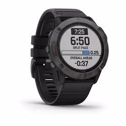 Garmin fēnix 6X Pro Solar 3.56 cm (1.4") 280 x 280 pixels Grey Wi-Fi GPS (satellite)