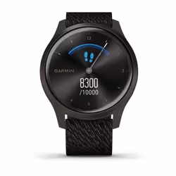 Garmin vívomove Style Smartwatch 42 mm Graphite GPS strap nylon Black - Additional view 4