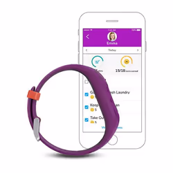 Garmin vívofit jr. 2 MIP Wristband activity tracker Violet - Additional view 6