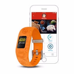 Garmin vívofit jr. 2 MIP Wristband activity tracker Orange