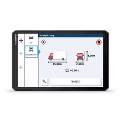 Garmin dēzl™ LGV1000 navigator Fixed 25.6 cm (10.1") TFT Touchscreen 534 g Black
