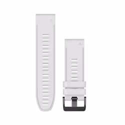 Garmin QuickFit 26mm Watch Band and Optional Extra Long Strap White S
