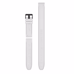 Garmin QuickFit 26mm Watch Band and Optional Extra Long Strap  White S