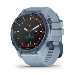 Garmin Descent Mk2S 3.05 cm (1.2") MIP 43 mm Digital 240 x 240 pixels Blue Wi-Fi GPS (satellite)