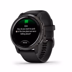 Garmin Venu 2 3.3 cm (1.3") AMOLED 45.4 mm Digital 416 x 416 pixels Touchscreen Wi-Fi GPS (satellite) - Additional view 6