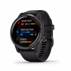 Garmin Venu 2 3.3 cm (1.3") AMOLED 45.4 mm Digital 416 x 416 pixels Touchscreen Wi-Fi GPS (satellite) - Additional view 7