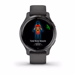 Garmin Venu 2S 2.79 cm (1.1") AMOLED 40 mm Digital 360 x 360 pixels Touchscreen Graphite Wi-Fi GPS (satellite) - Additional view 6