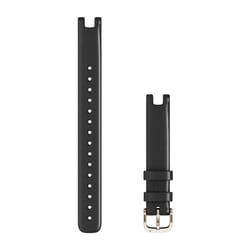 Garmin Lily Bands Band Black Leather
