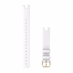 Garmin Lily Bands, Band, Smartwatch, White, Garmin, Lily, Leather